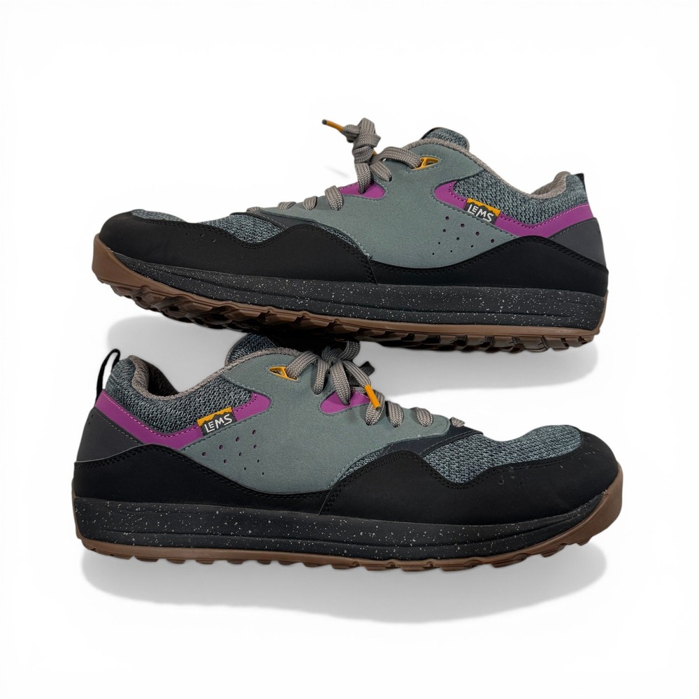 Lems Trail Blazer Thunder LEMS810 Mens 15 Zero Drop Wide Toe Box Hiking Shoes - Picture 5 of 11